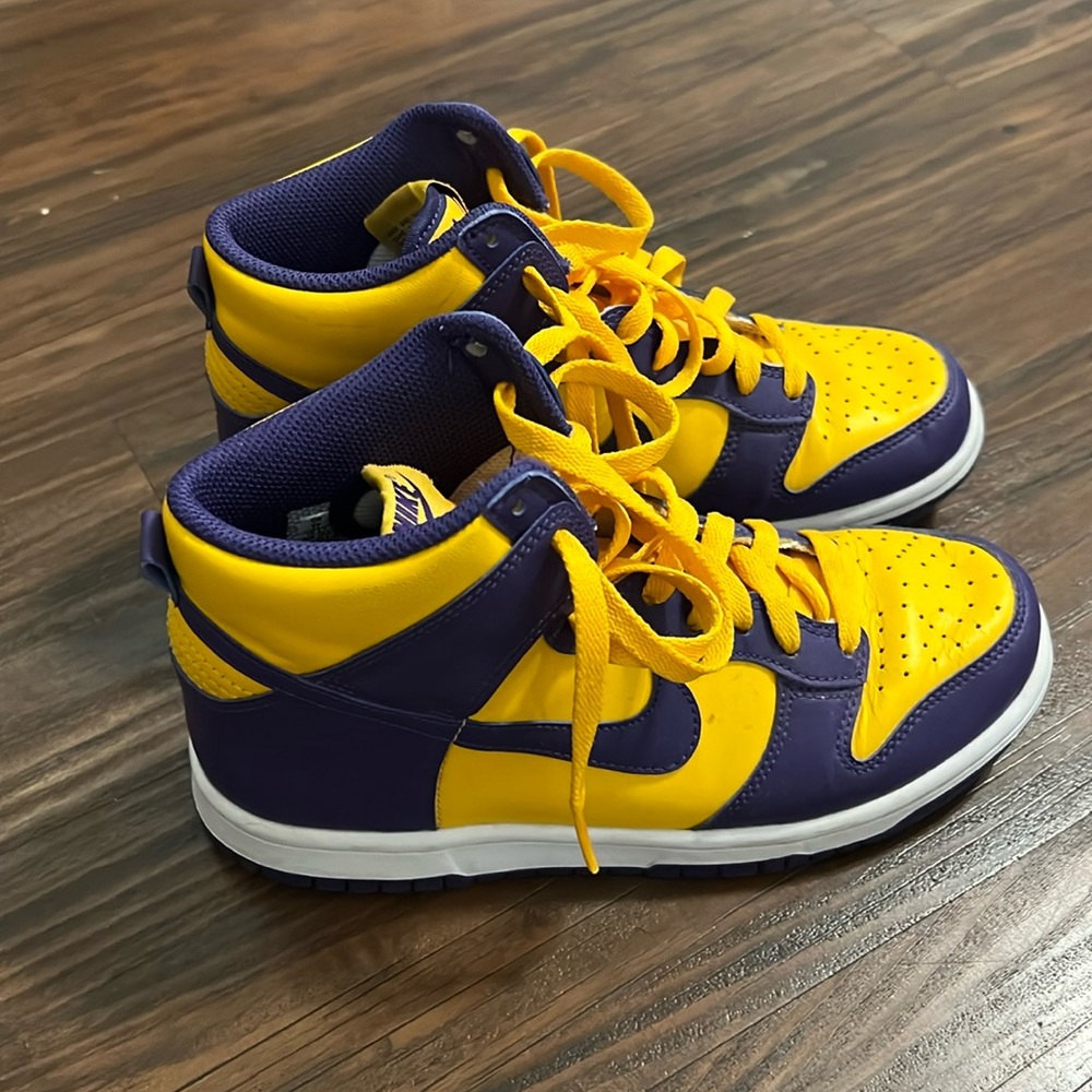 Nike youth high top dunks
